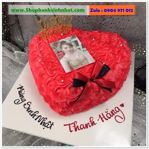 Bánh Sinh Nhật In Hình Ảnh - H605